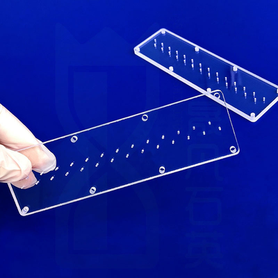 Custom Quartz Glass Plate 0.5-100mm for Semiconductor Optical Applications