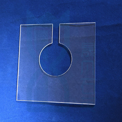 Coustomization Transparent Uv Fused Silica Sheet Plate For Uvc Led Lamp
