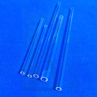 Wholesale Transparent Quartz Tubing Ozone Generator Large Diameter Heat Resistant