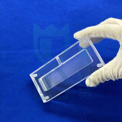 CNC Machining Of Quartz Punching And Grooving Sheet High Precision High Temperature