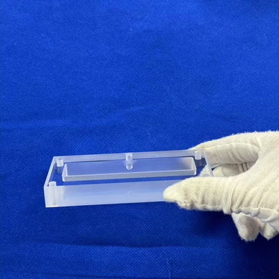 CNC Machining Of Quartz Punching And Grooving Sheet High Precision High Temperature