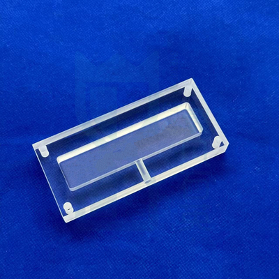 CNC Machining Of Quartz Punching And Grooving Sheet High Precision High Temperature