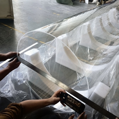 Wholesale Transparent Ozone Generator Quartz Glass Tube Large Diameter Heat Resistant