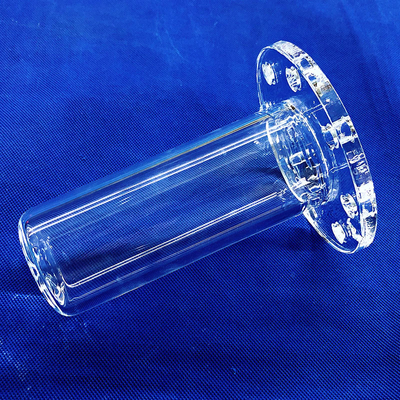 CNC Finishing Seal Quartz Flange Welding And Drilling