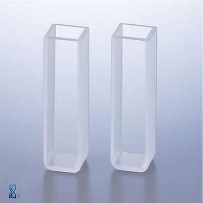 Custom Laboratory Special Measurement Liquid fused quartz cuvette Corrosion Resistant