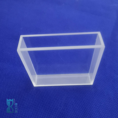Custom Laboratory Special Measurement Liquid fused quartz cuvette Corrosion Resistant