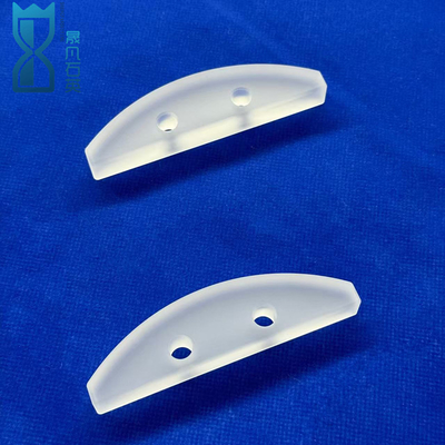 Frosted Opaque Quartz Punch Sheet Corrosion Resistant