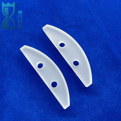 Frosted Opaque Quartz Punch Sheet Corrosion Resistant