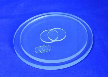 Professional Quartz Glass Plate , Fused Quartz Glass For Electric Light Source
