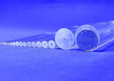 Chemical Uv Quartz Tube Rod Eco Friendly Material 0.25-0.5mm Inner Diameter High Precision