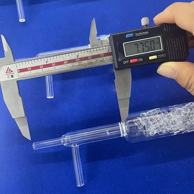 Laboratory Custom Quartz Condensation Tube Quartz Glass Tube Quartz Test Tube