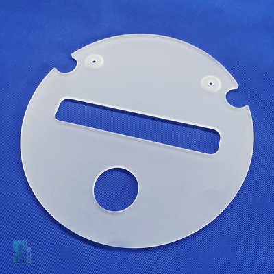 Customized Small All Polished Quartz Sight Glass Silica Quartz Disc Quartz Window