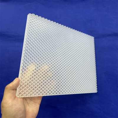 High Temperature Resistant Semiconductor Custom Quartz Frosted Chip Quartz Slotted Sheet