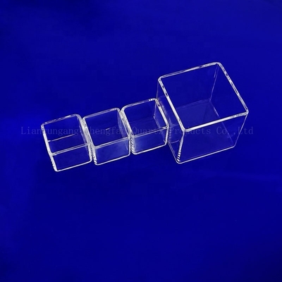 High Temperature Corrosion Resistance Measurement Liquid Quartz Cuphor Quartz Container