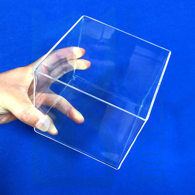 High Temperature Corrosion Resistance Measurement Liquid Quartz Cuphor Quartz Container