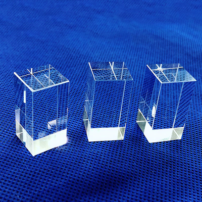 Manufacturer Custom High Light Transmittance Optical Quartz Prism Quartz Column