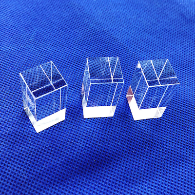 Manufacturer Custom High Light Transmittance Optical Quartz Prism Quartz Column