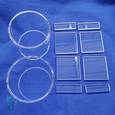 High Temperature Corrosion Resistant Optical Window Quartz Sheet Penetrates Ultraviolet Fused Quartz