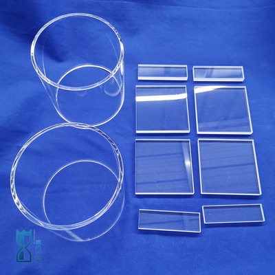 High Temperature Corrosion Resistant Optical Window Quartz Sheet Penetrates Ultraviolet Fused Quartz