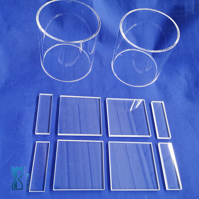 High Temperature Corrosion Resistant Optical Window Quartz Sheet Penetrates Ultraviolet Fused Quartz