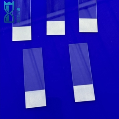 Custom Optical Quartz Glass Sheet Quartz Frosted Flake Quartz Window Sheet High Light Transmittance