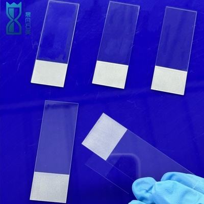 Custom Optical Quartz Glass Sheet Quartz Frosted Flake Quartz Window Sheet High Light Transmittance