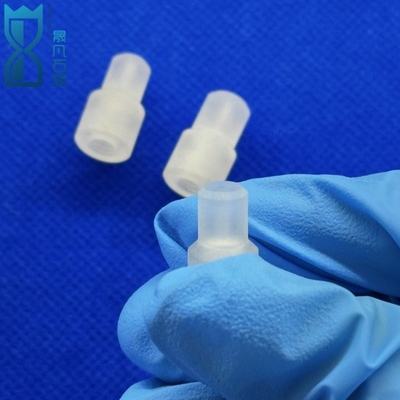 Factory Custom Corrosion Resistant Quartz Scrub Quartz Threaded Tube Fused Quartz