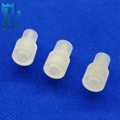Factory Custom Corrosion Resistant Quartz Scrub Quartz Threaded Tube Fused Quartz