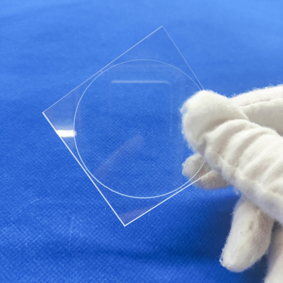 Semiconductor Round Square Quartz Window Sheet High Temperature Resistant