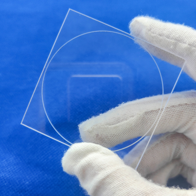 Semiconductor Round Square Quartz Window Sheet High Temperature Resistant