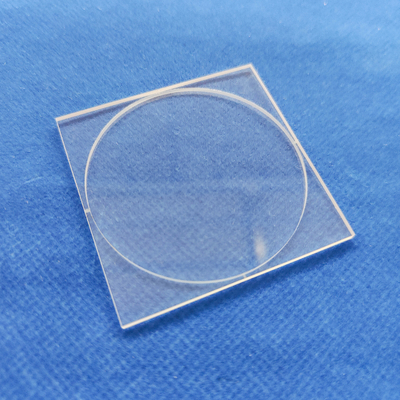 Semiconductor Round Square Quartz Window Sheet High Temperature Resistant