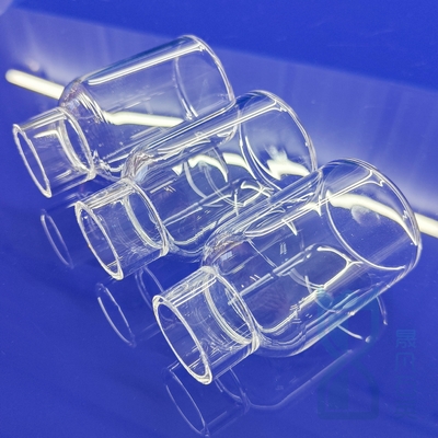 Custom Measuring Solution Quartz Container Quartz Bottle Manufacturer