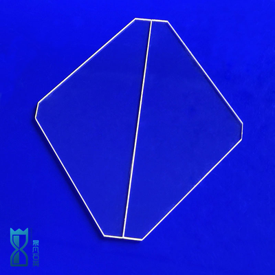 Factory High Transparencye Fused Silica For Optical Window Custom Irregular Quartz Sheet Glass Plate