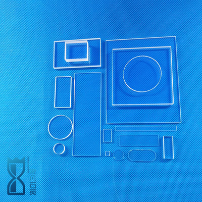 Factory High Transparencye Fused Silica For Optical Window Custom Irregular Quartz Sheet Glass Plate