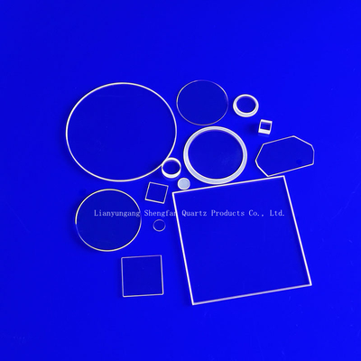 Factory High Transparencye Fused Silica Custom Optical Quartz Sheet Glass Plate In Various Sizes