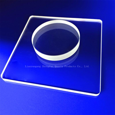 Factory High Transparencye Fused Silica Custom Optical Quartz Sheet Glass Plate In Various Sizes