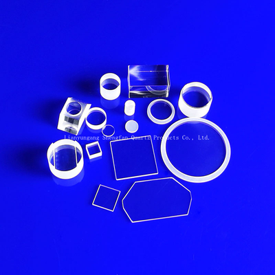 Factory High Transparencye Fused Silica Custom Optical Quartz Sheet Glass Plate In Various Sizes