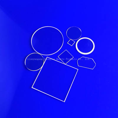 Factory High Temperature Resistant Fused Silica Custom Optical Quartz Sheet Glass Plate