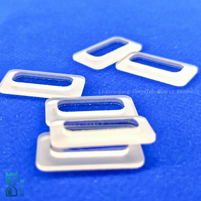Customized Quartz Plate Step Sheet With High Precision And Punching Processing Service