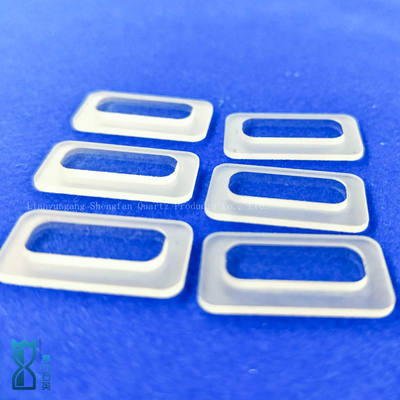 Customized Quartz Plate Step Sheet With High Precision And Punching Processing Service