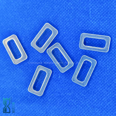 Customized Quartz Plate Step Sheet With High Precision And Punching Processing Service