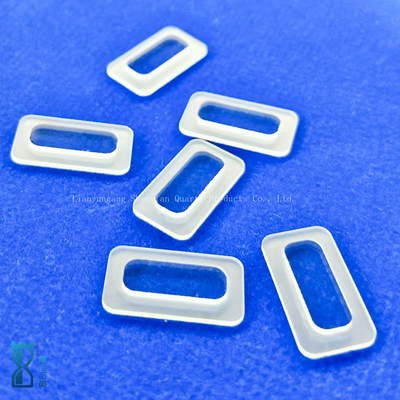 Customized Quartz Plate Step Sheet With High Precision And Punching Processing Service