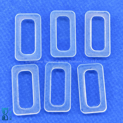Customized Quartz Plate Step Sheet With High Precision And Punching Processing Service