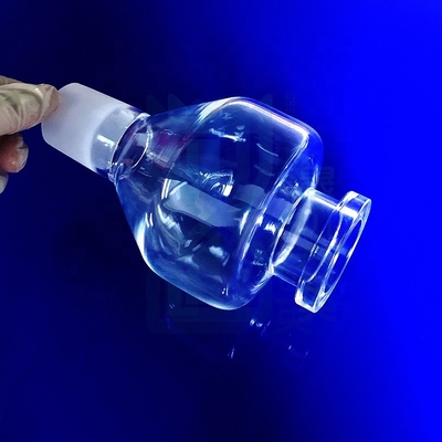 Laboratory special high temperature corrosion resistant quartz instrument quartz container