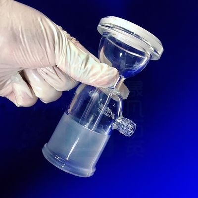 Laboratory special high temperature corrosion resistant quartz instrument quartz container