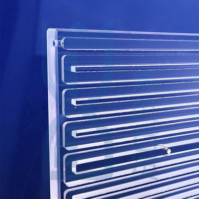 CNC Finishing Custom High Temperature Quartz Slotted Polishing Scrub Sheet