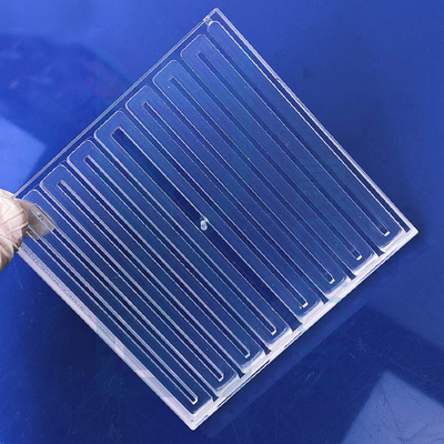 CNC Finishing Custom High Temperature Quartz Slotted Polishing Scrub Sheet
