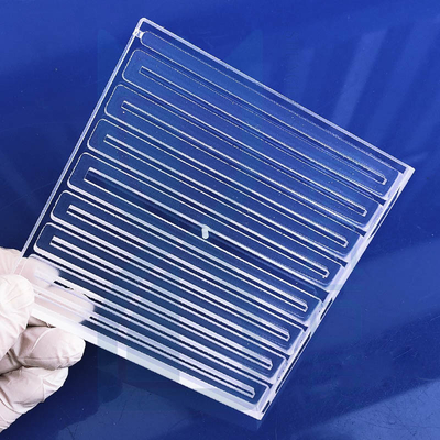 CNC Finishing Custom High Temperature Quartz Slotted Polishing Scrub Sheet