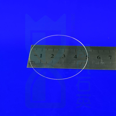 High Light Transmission Window Schist Quartz Glass Sheet 2 "4" 6 " quartz Wafer Wafer 0.3mm Thickness
