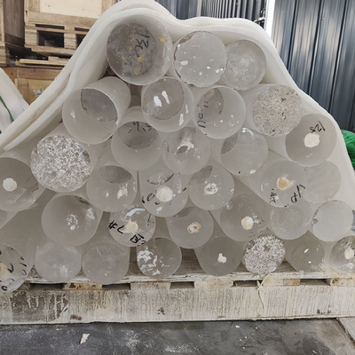 Custom High Temperature Resistance Various Sizes Quartz Lead Core Inside Transparent Outside Scrub